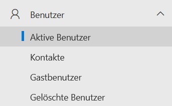 Microsoft 365 - Benutzer